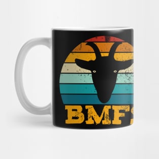 BMFS Goat Vintage Sunset Mug